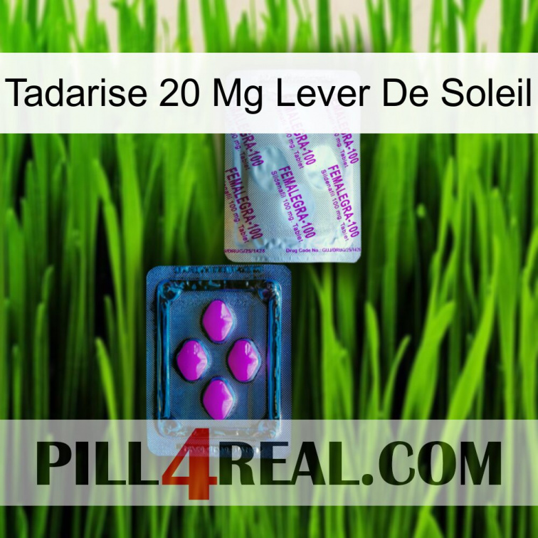 Tadarise 20 Mg Sunrise 37